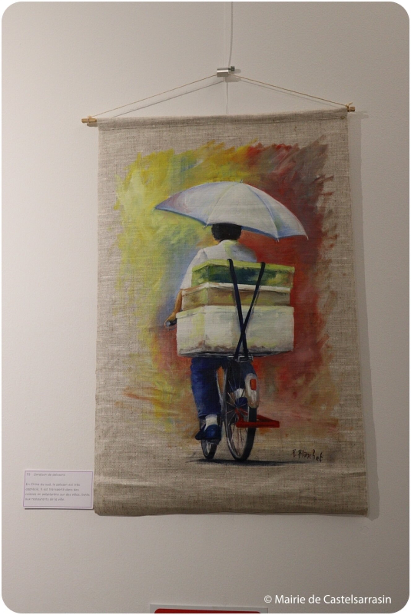 Exposition du 4 janvier au 25 février 2023 - Avec l'artiste peintre Patricia Blanchet Exposition du 4 janvier au 25 février 2023 - Avec l'artiste peintre Patricia Blanchet