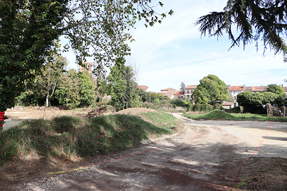 Chantier du Pôle enfance - octobre 2023 Chantier du Pôle enfance - octobre 2023