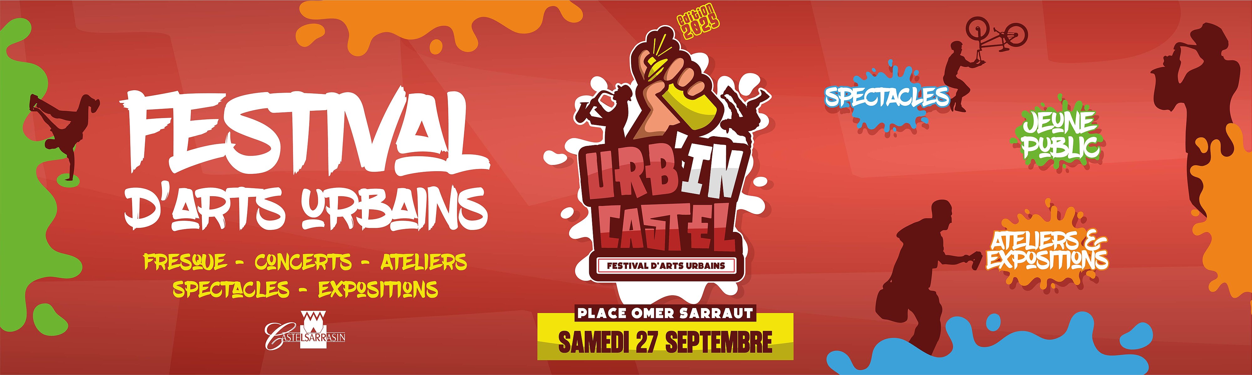 Festival d'Arts Urbains "URB'IN CASTEL" Edition 2025 Festival d'Arts Urbains "URB'IN CASTEL" Edition 2025
