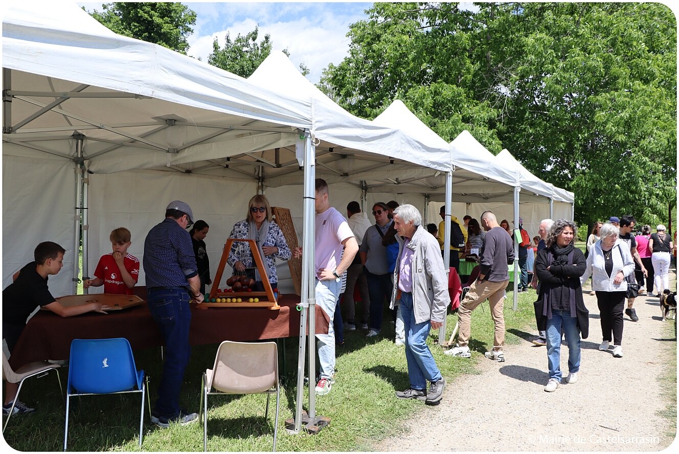 Arts en Fleurs 2025 au parc de Clairefont à Castelsarrasin