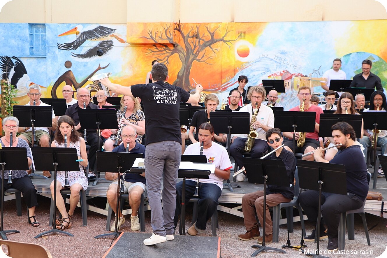 Fête de la musique avec l'École municipale de musique de Castelsarrasin le 19 juin 2026