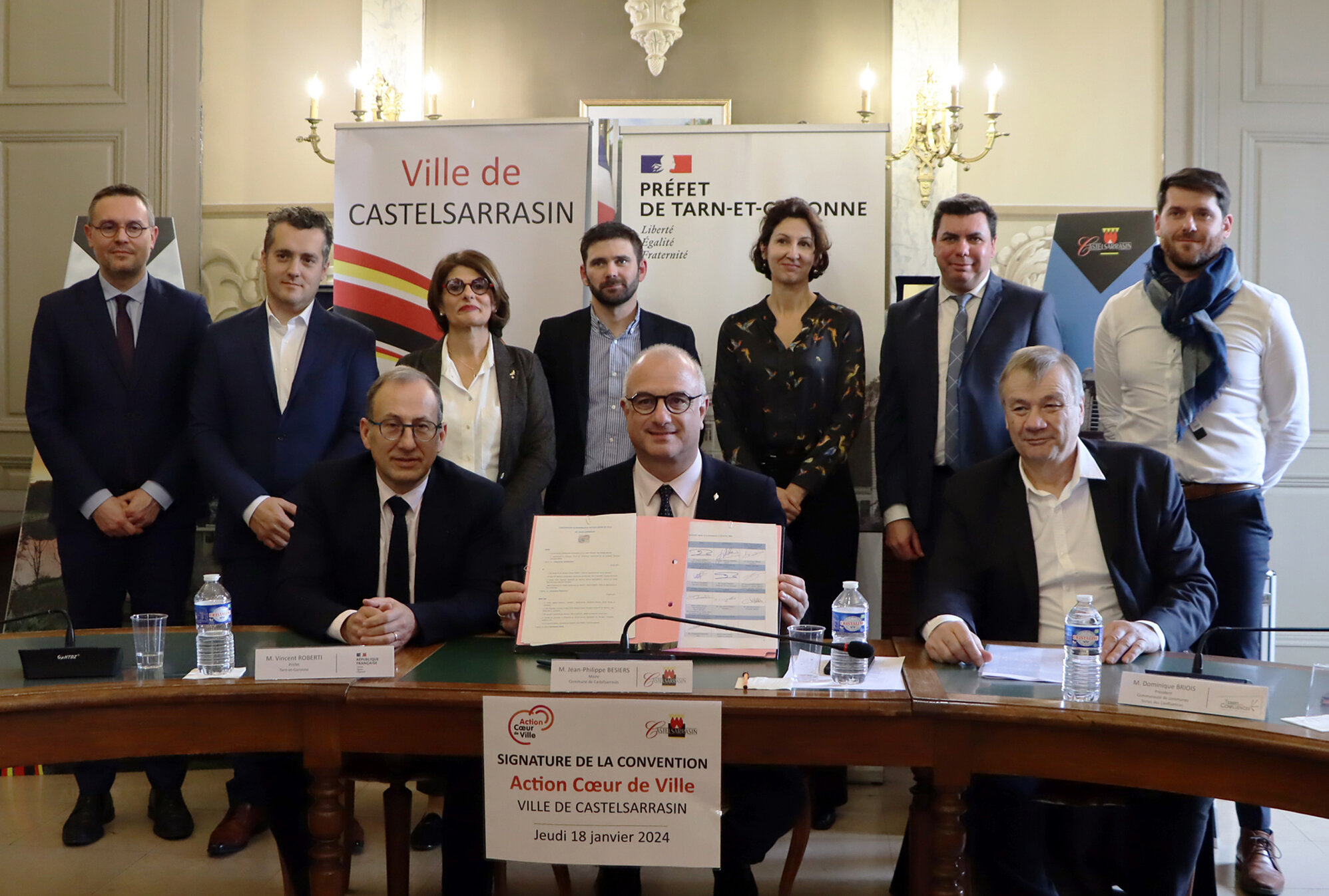 Action Coeur de Ville - Signature convention Action Coeur de Ville - Signature convention