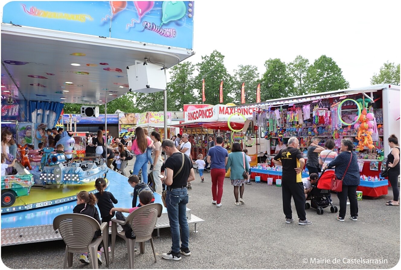 Fête foraine de la Saint Alpinien 2023