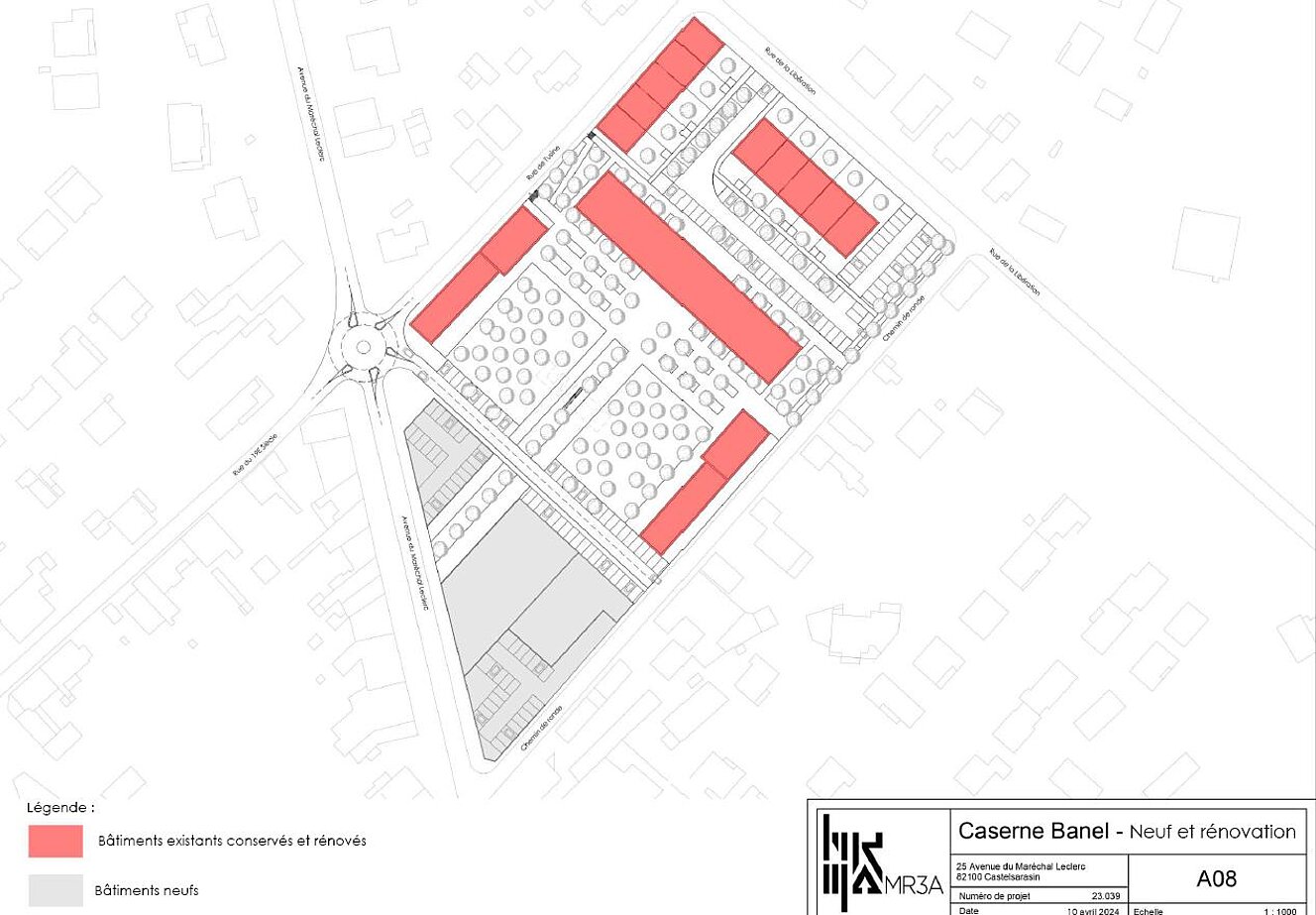 Plan | Préservation et renouvellement de l'existant Plan | Préservation et renouvellement de l'existant