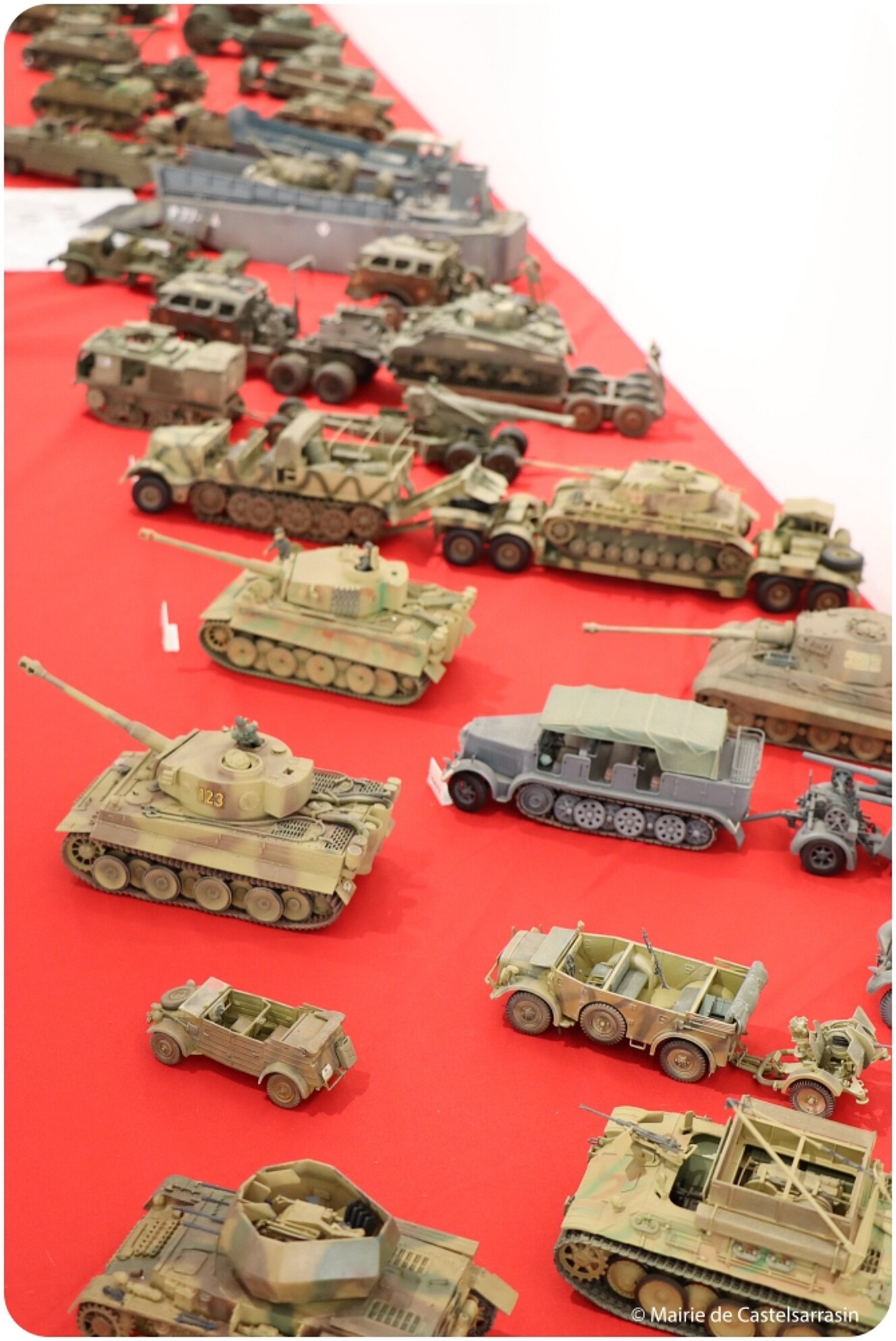 EXPOSITION "Maquettes de véhicules militaires" Avec le maquettiste Thierry DUVAL - Du 3 au 30 mai 2023