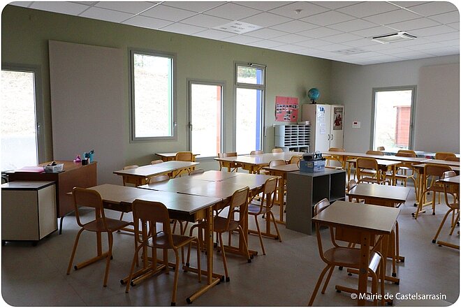 Photos des travaux de l'école maternelle Eugène Redon au mois de juillet 2022 Photos des travaux de l'école maternelle Eugène Redon au mois de juillet 2022