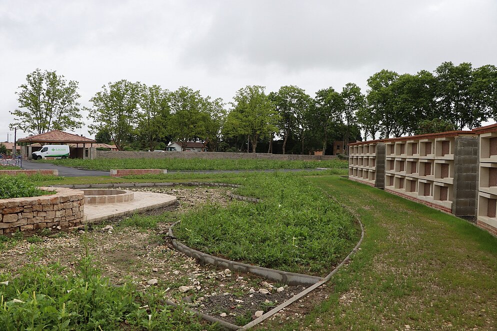 Travaux cimetière-Juin juillet 2025