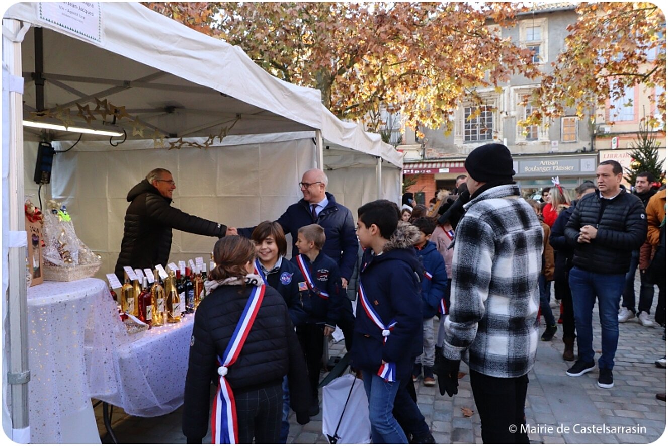 Marché de Noël à Castelsarrasin