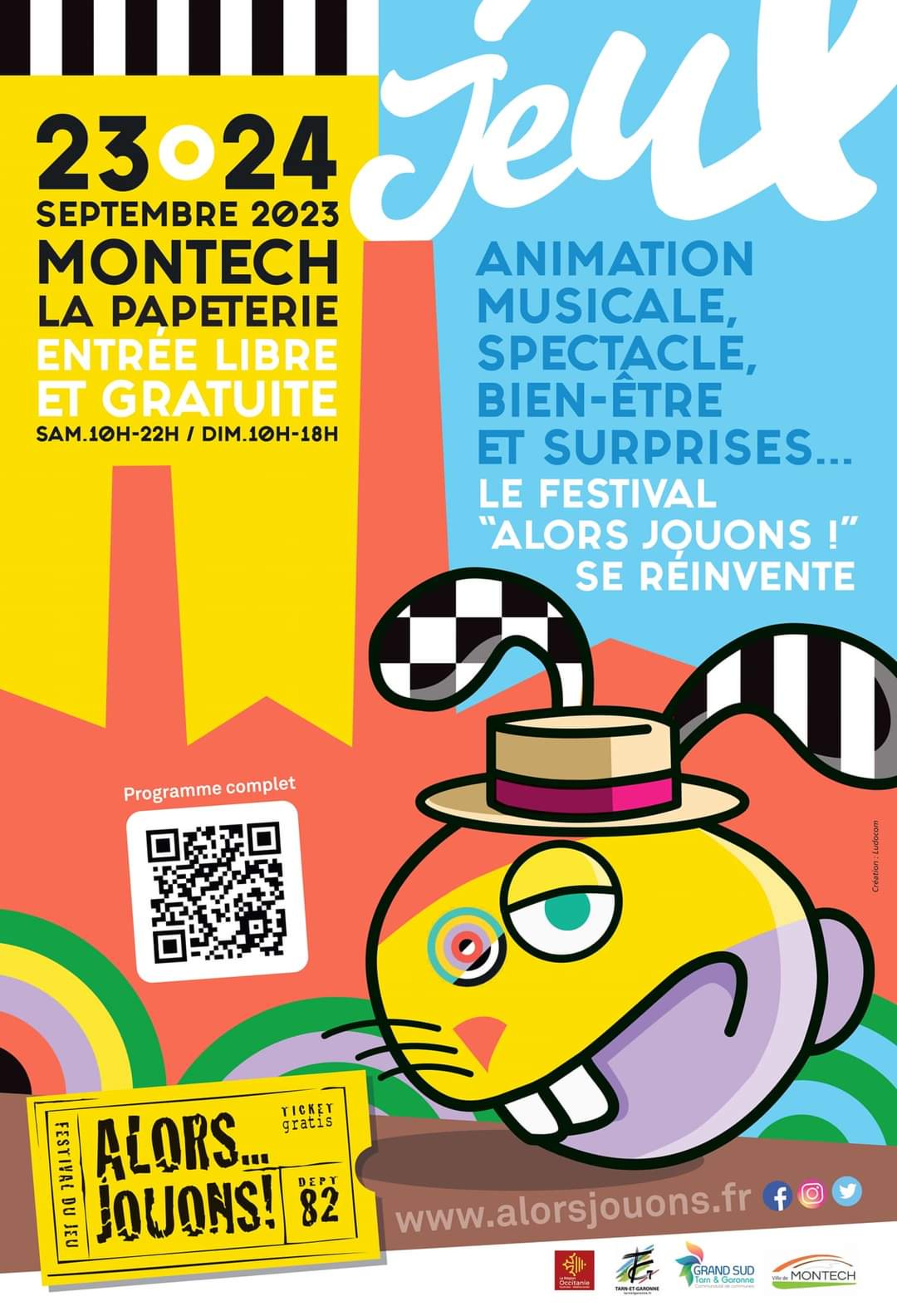 Alors jouons ! les 23 et 24 septembre à Montech (82)