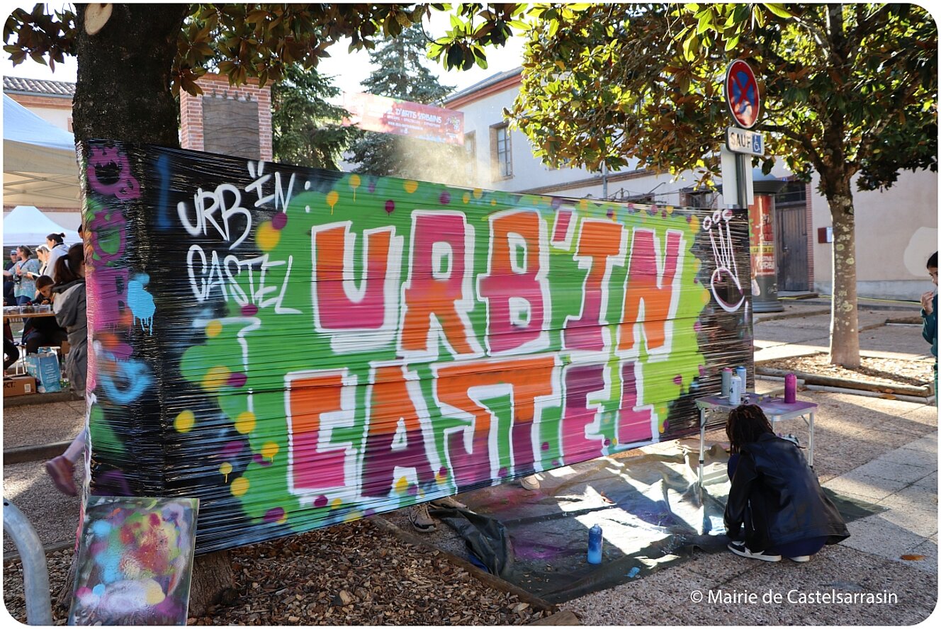 FESTIVAL D'ARTS URBAINS "URB'IN CASTEL" - Samedi 27 septembre 2025 - Place Omer Sarraut