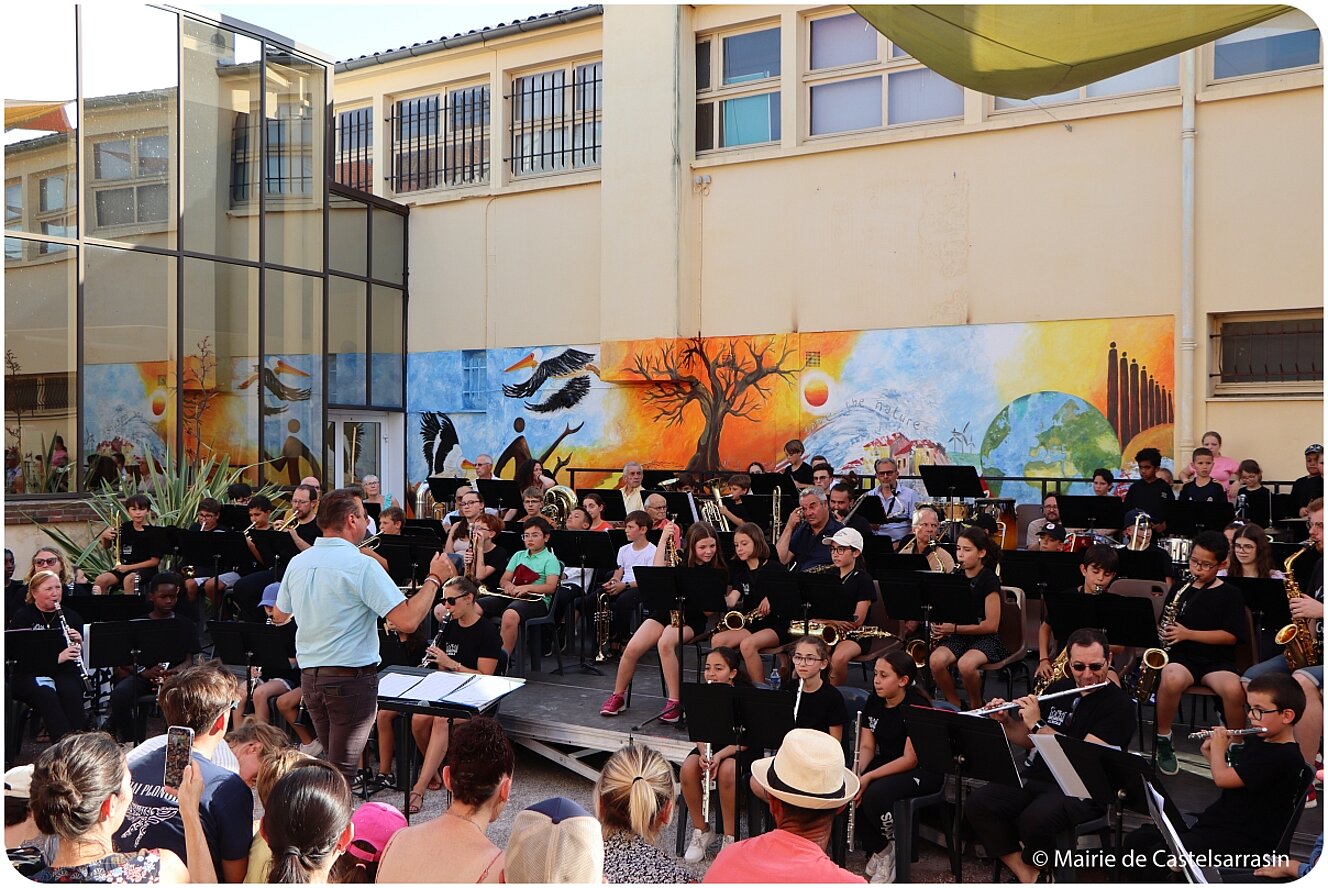 Fête de la musique de l'école municipale de musique et l'Orchestre à l'école