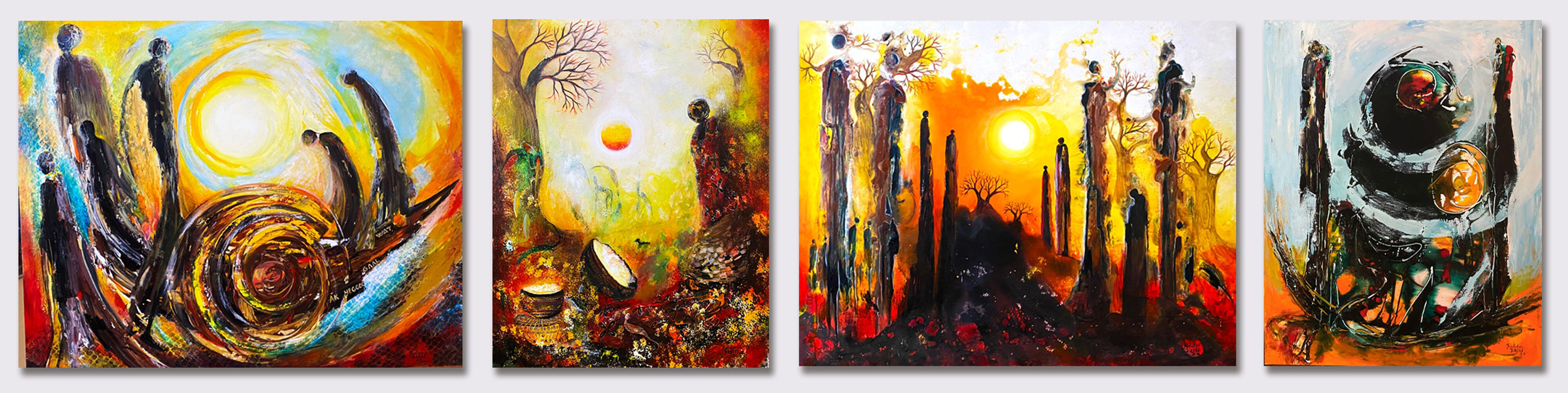 Les œuvres de l'artiste Kalidou KASSÉ Les œuvres de l'artiste Kalidou KASSÉ