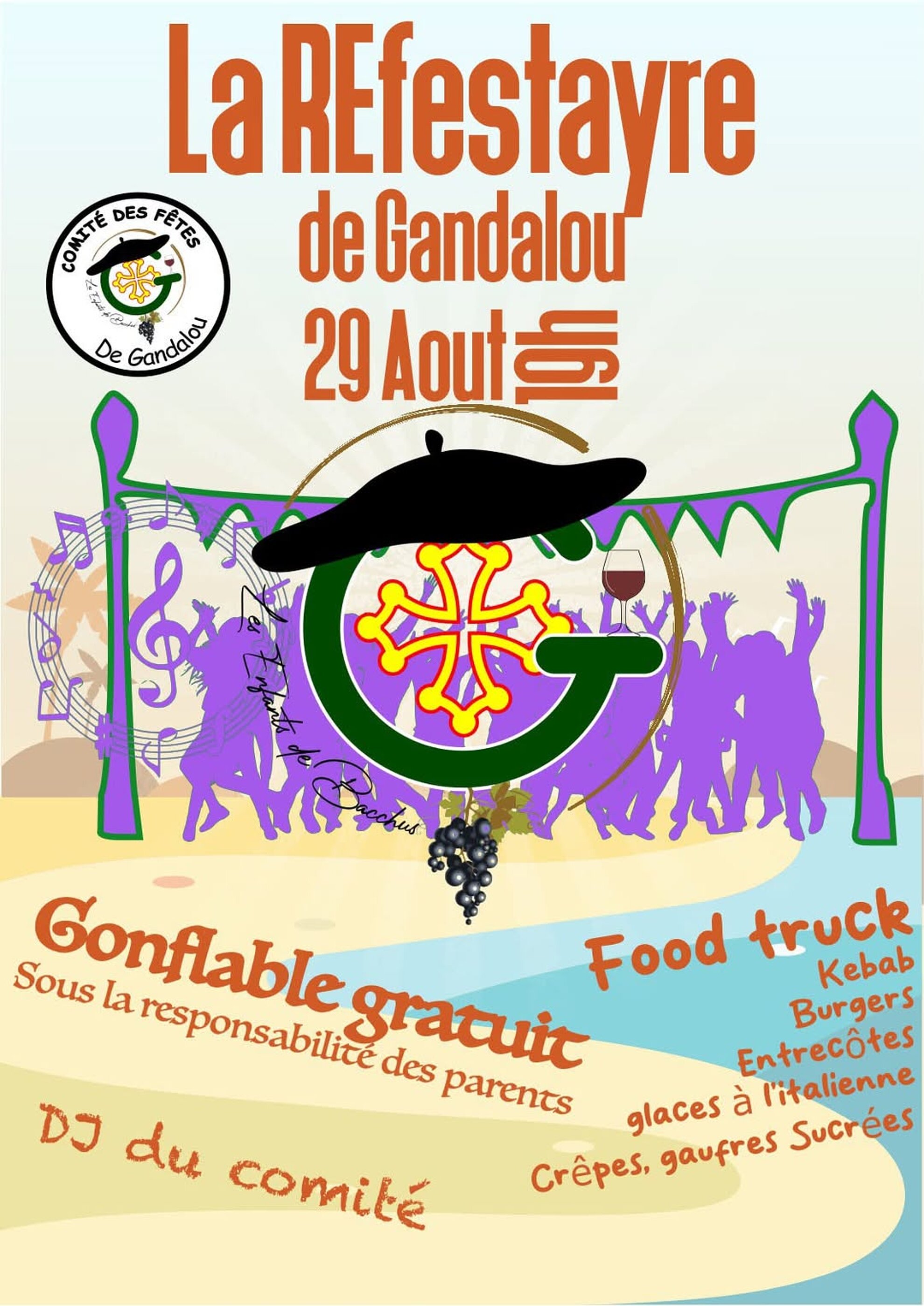 La refestayre de Gandalou - Samedi 29 août à Gandalou