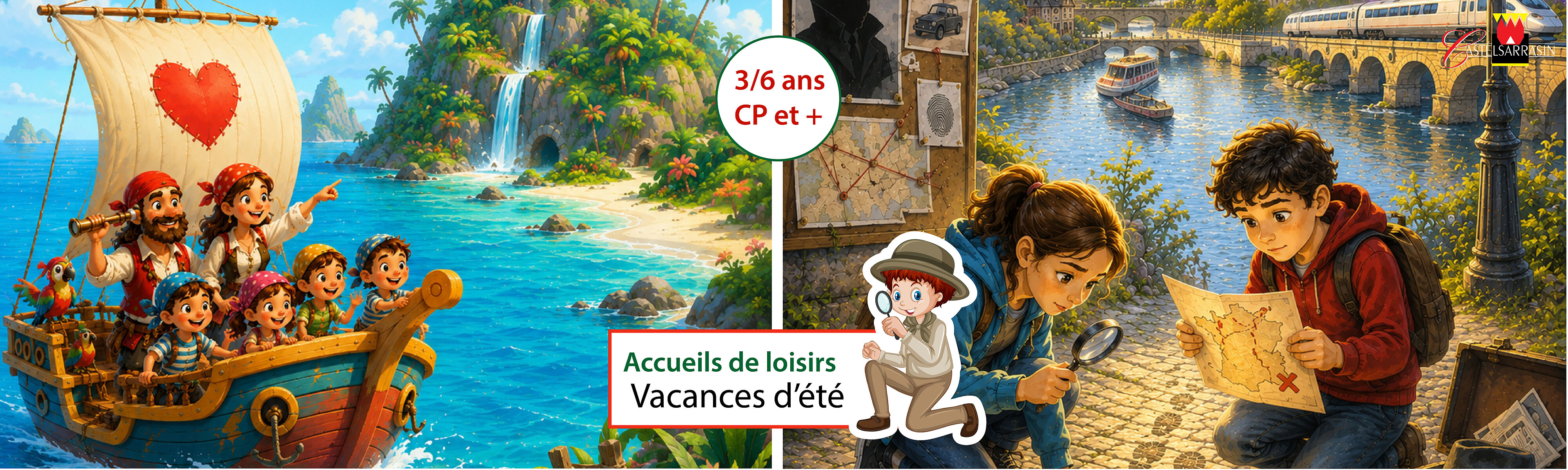 Programme des vacances de été 2026 aux accueils de loisirs