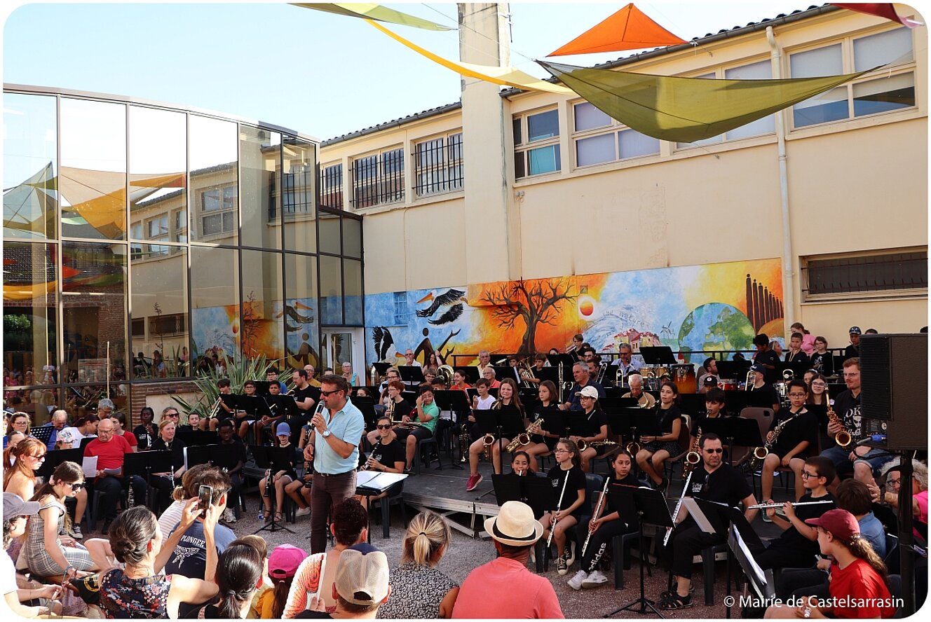 Fête de la musique de l'école municipale de musique et l'Orchestre à l'école