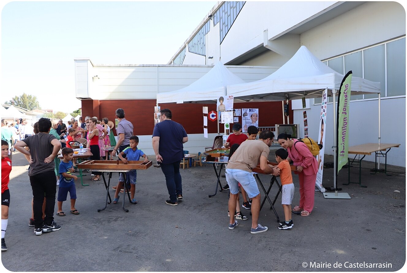 Forum des associations 2023 au stade Alary de Castelsarrasin (Samedi 9 septembre 2023)