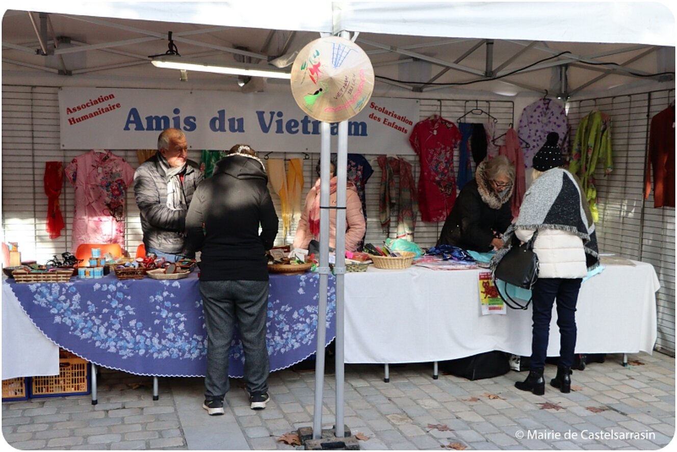 Marché de Noël à Castelsarrasin