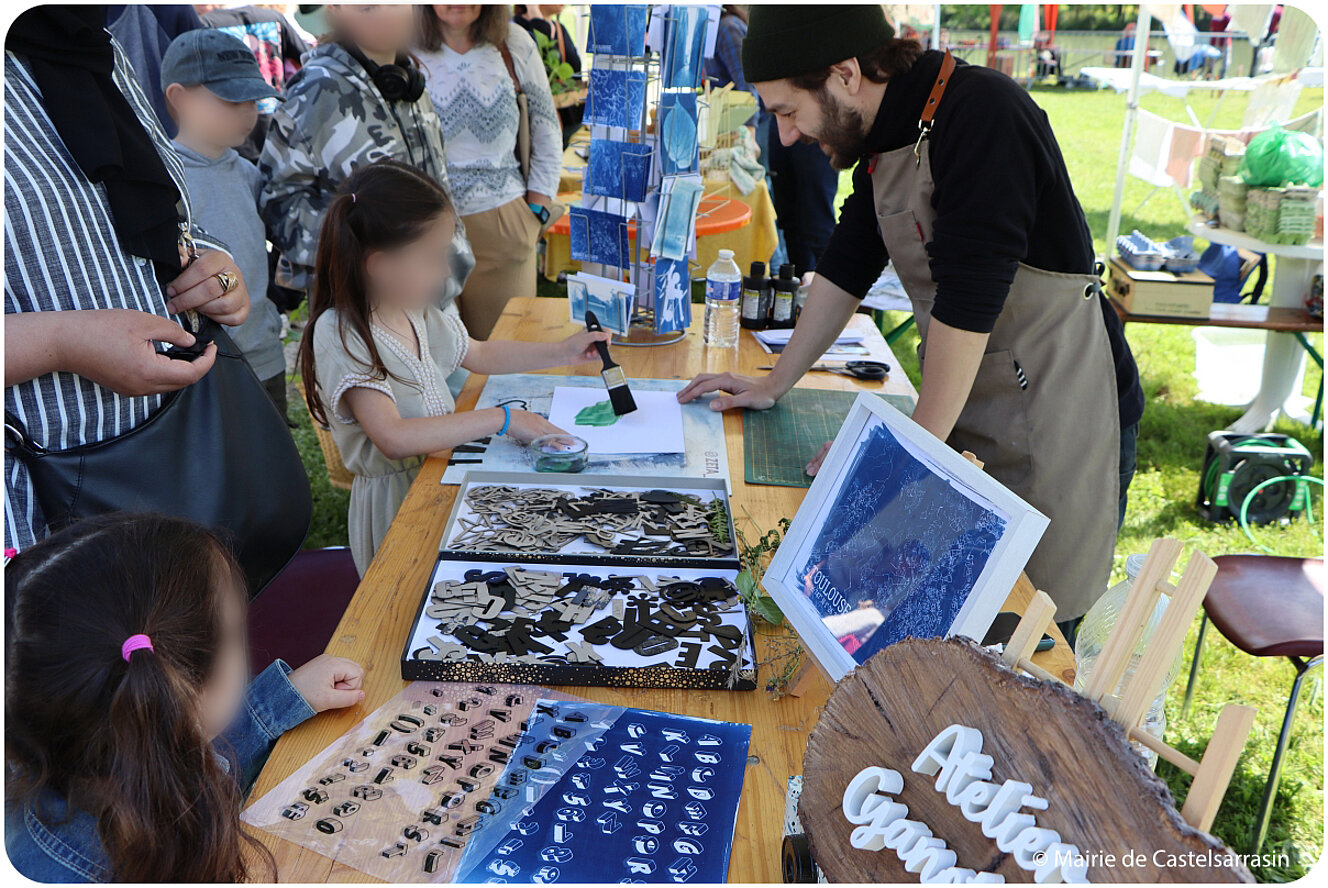 Arts en Fleurs 2025 au parc de Clairefont à Castelsarrasin