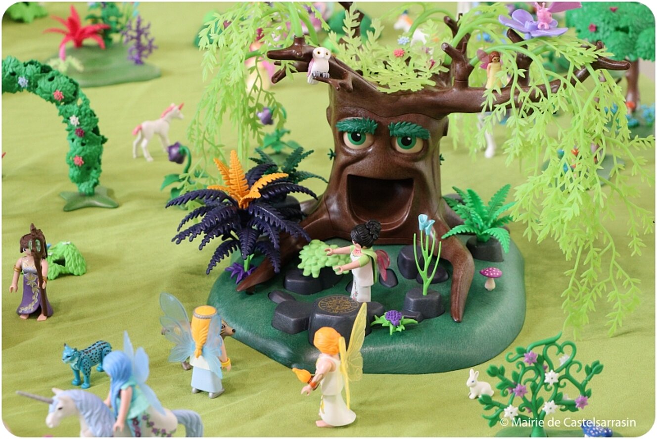 Exposition Playmobil durant les fêtes de Noël à Castelsarrasin