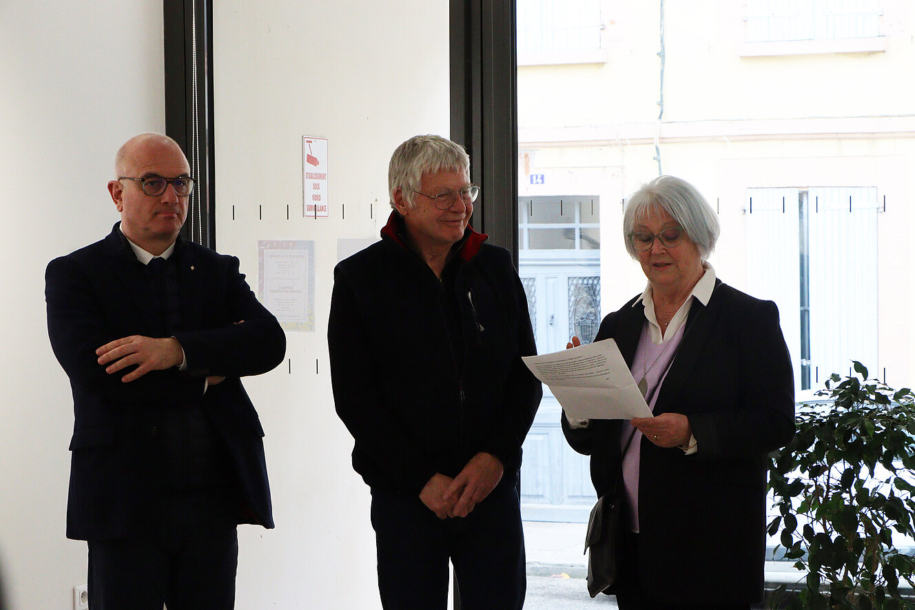 Photos du vernissage de l'exposition "Métal émotion" de l'artiste sculpteur Maurice Graffenberg (2 avril 2025)