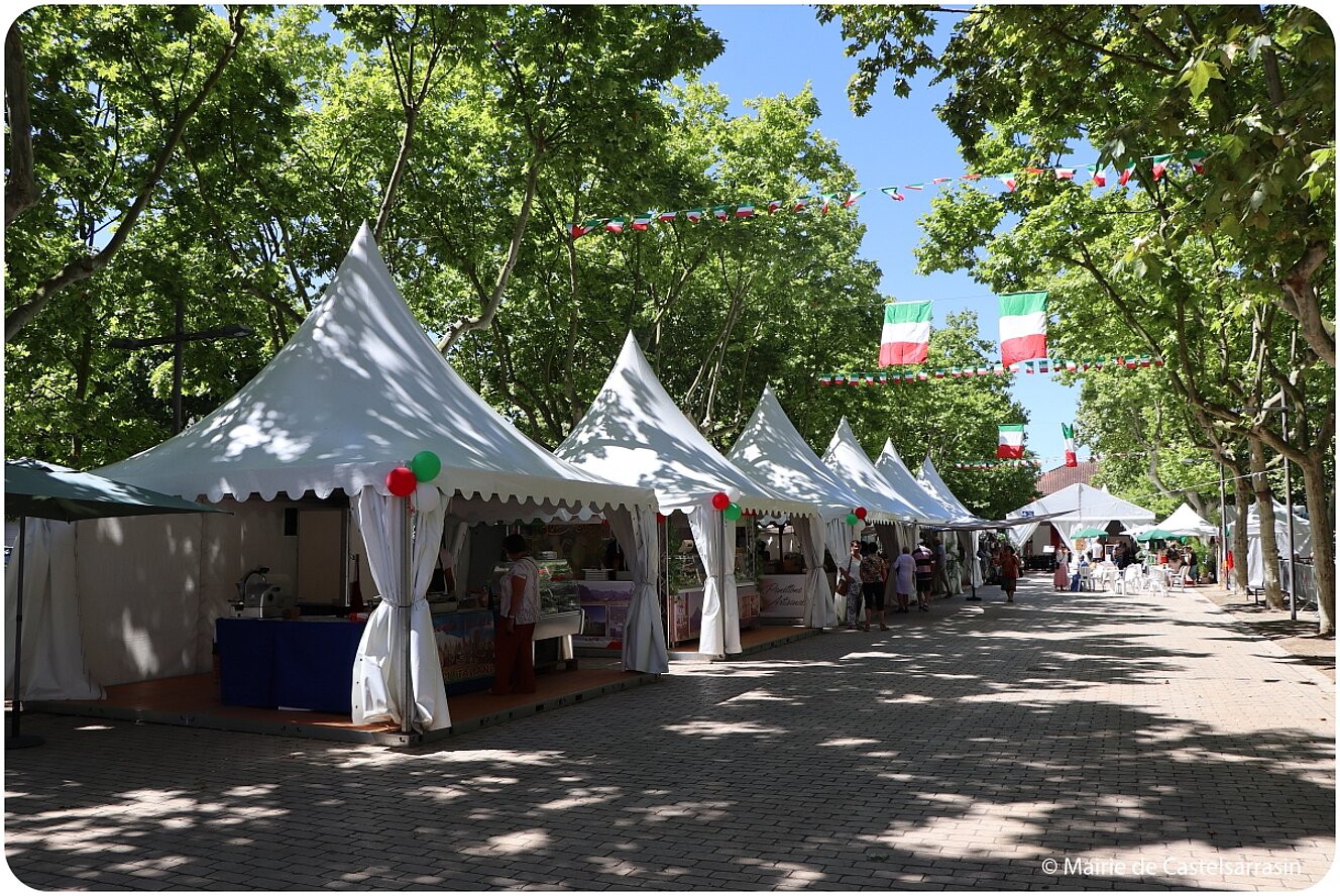 Village italien 2025 - Promenade du Château du 28 juin au 6 juillet 2025