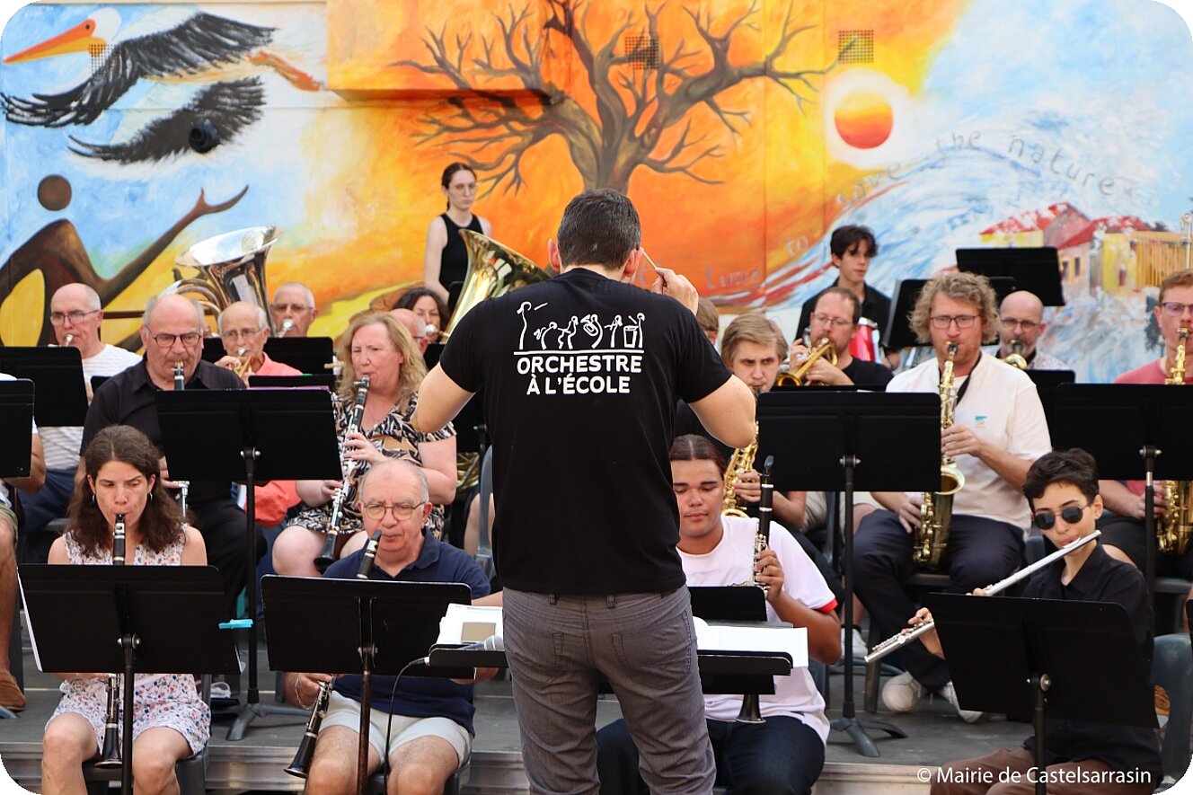 Fête de la musique avec l'École municipale de musique de Castelsarrasin le 19 juin 2026