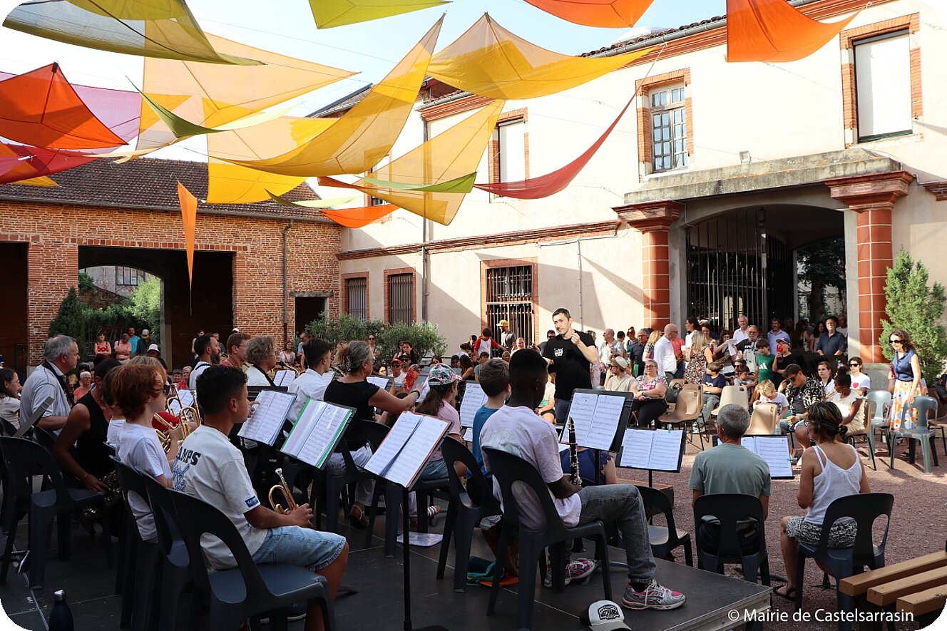 Fête de la musique avec l'École municipale de musique de Castelsarrasin le 19 juin 2026
