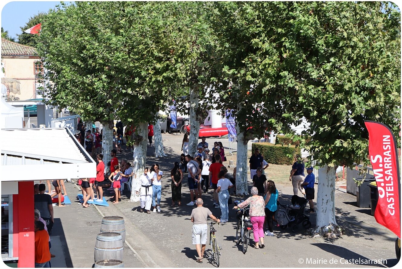 Forum des associations 2023 au stade Alary de Castelsarrasin (Samedi 9 septembre 2023)