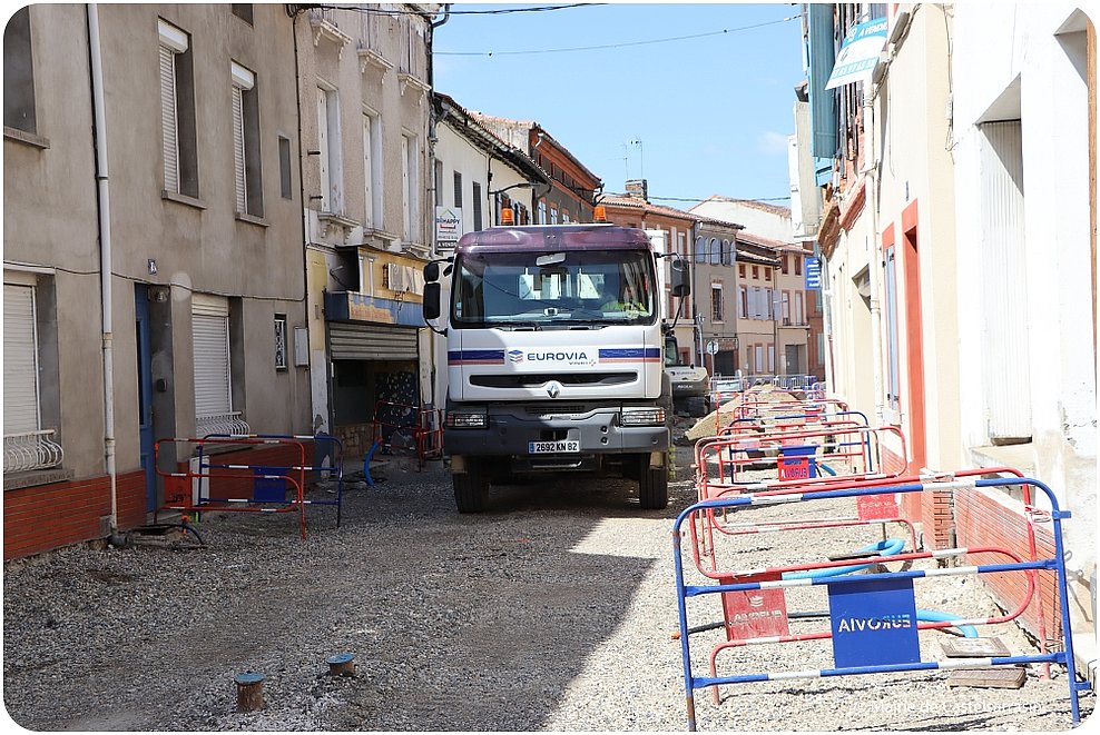 Travaux  - Rue du Collège