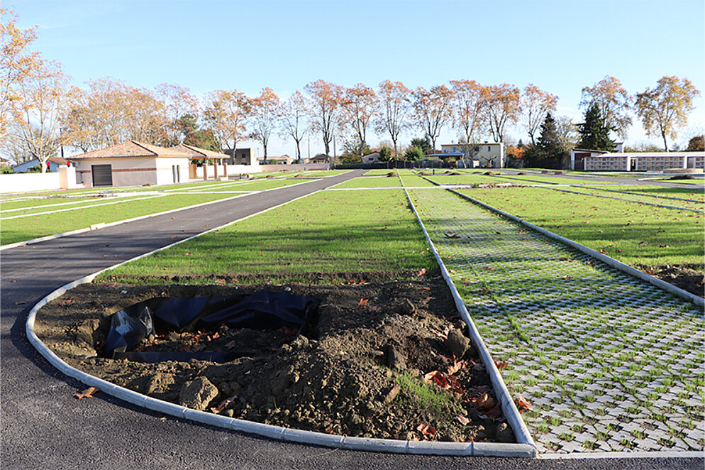 Travaux cimetière - Novembre 2025