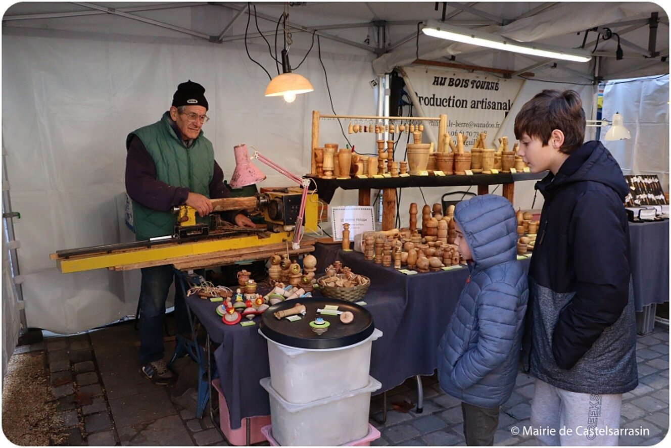 Marché de Noël à Castelsarrasin