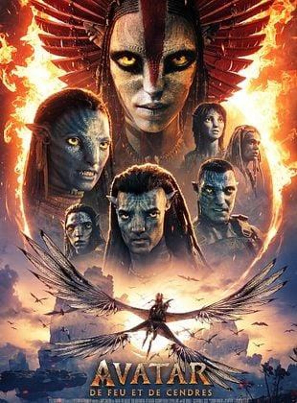 Affiche du film : AVATAR : de Feu et de cendres 