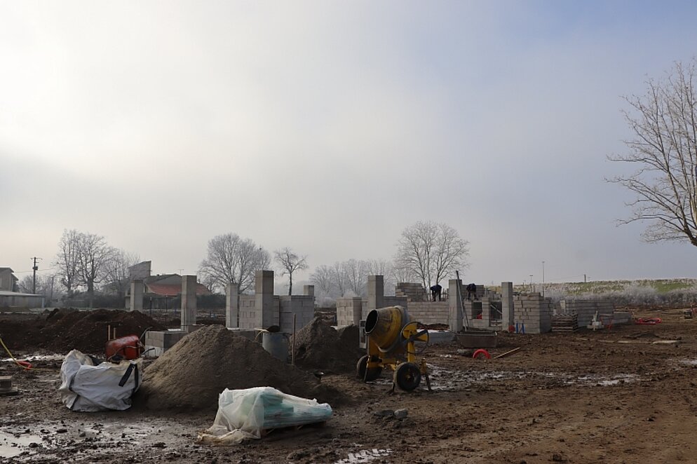 Travaux cimetière - Janvier 2025