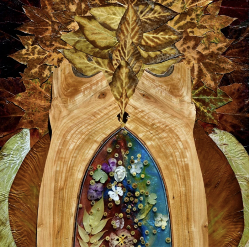 Oeuvre de l'artiste Daniel RENE - Le baiser (2022)