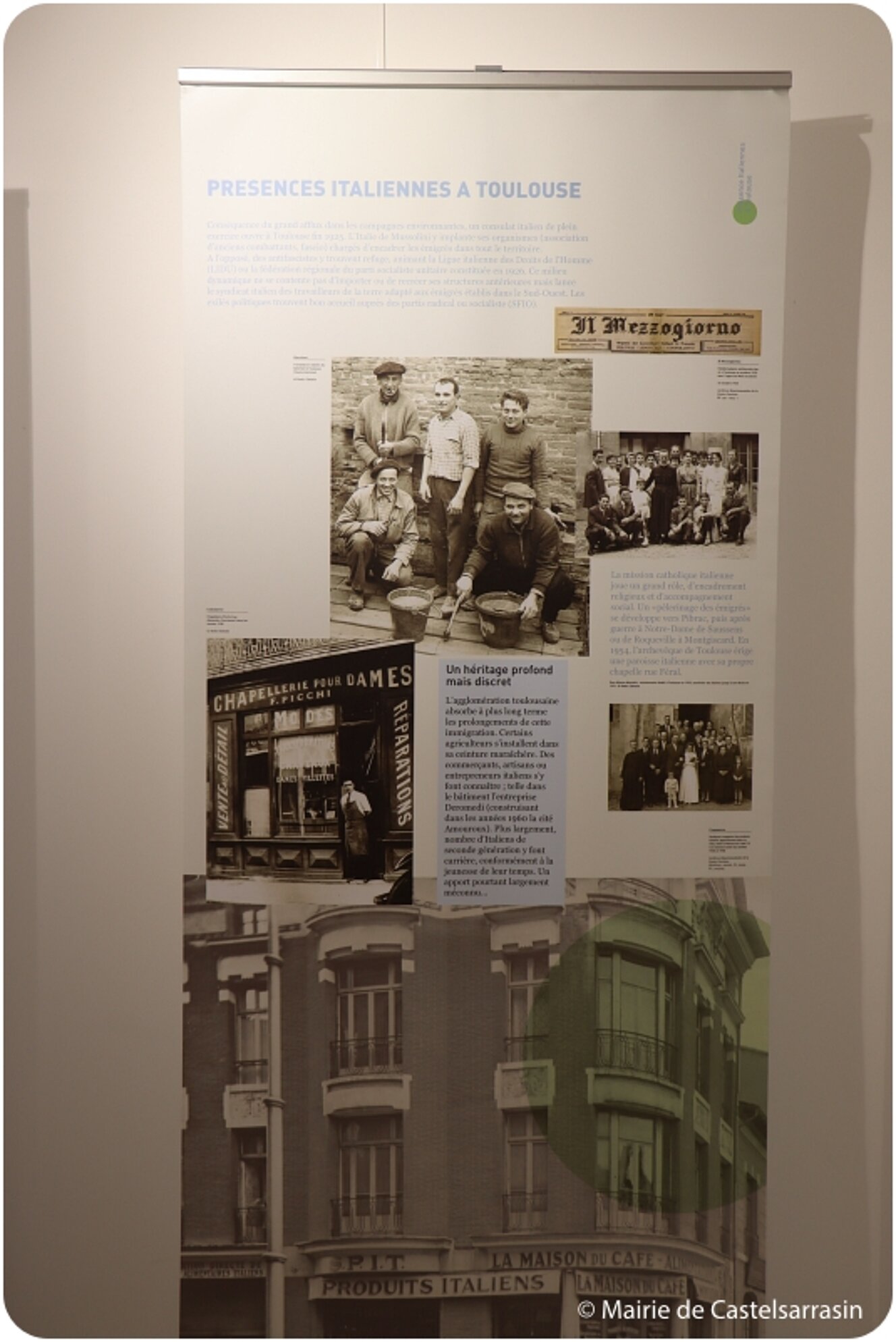 EXPOSITION : "Ciao Italia ! Ces italiens qui ont fait la France"