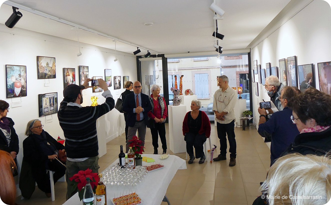 Exposition du 3 mars au 27 avril 2023 - Avec les artistes Nicole Teulières et Pierre Assemat