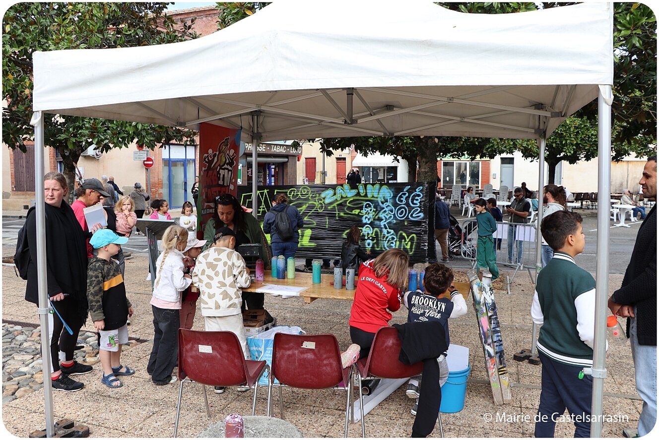 FESTIVAL D'ARTS URBAINS "URB'IN CASTEL" - Samedi 27 septembre 2025 - Place Omer Sarraut