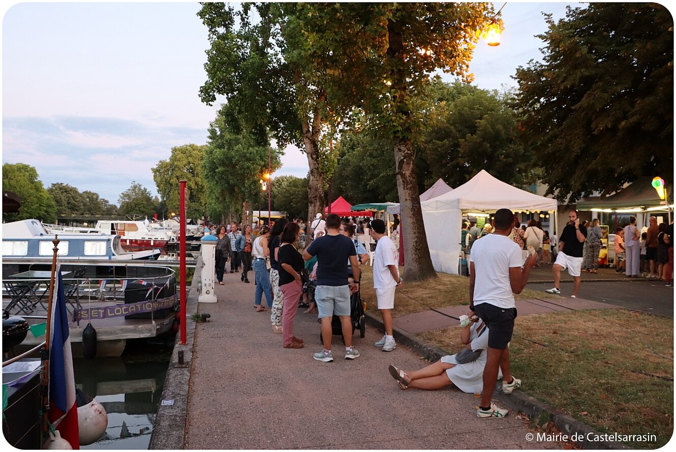 FESTIV'ÉTÉ 2025 - Marché Artisanal et Gourmand Vendredi 1er aout au Port Jacques-Yves Cousteau avec le groupe Loca Salsa