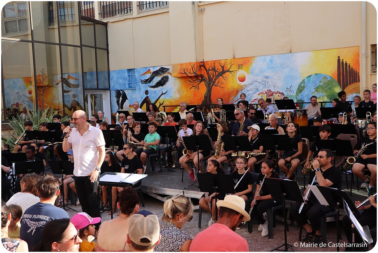Fête de la musique de l'école municipale de musique et l'Orchestre à l'école