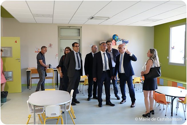 Inauguration des écoles "Simone Veil" et "Eugène Redon"