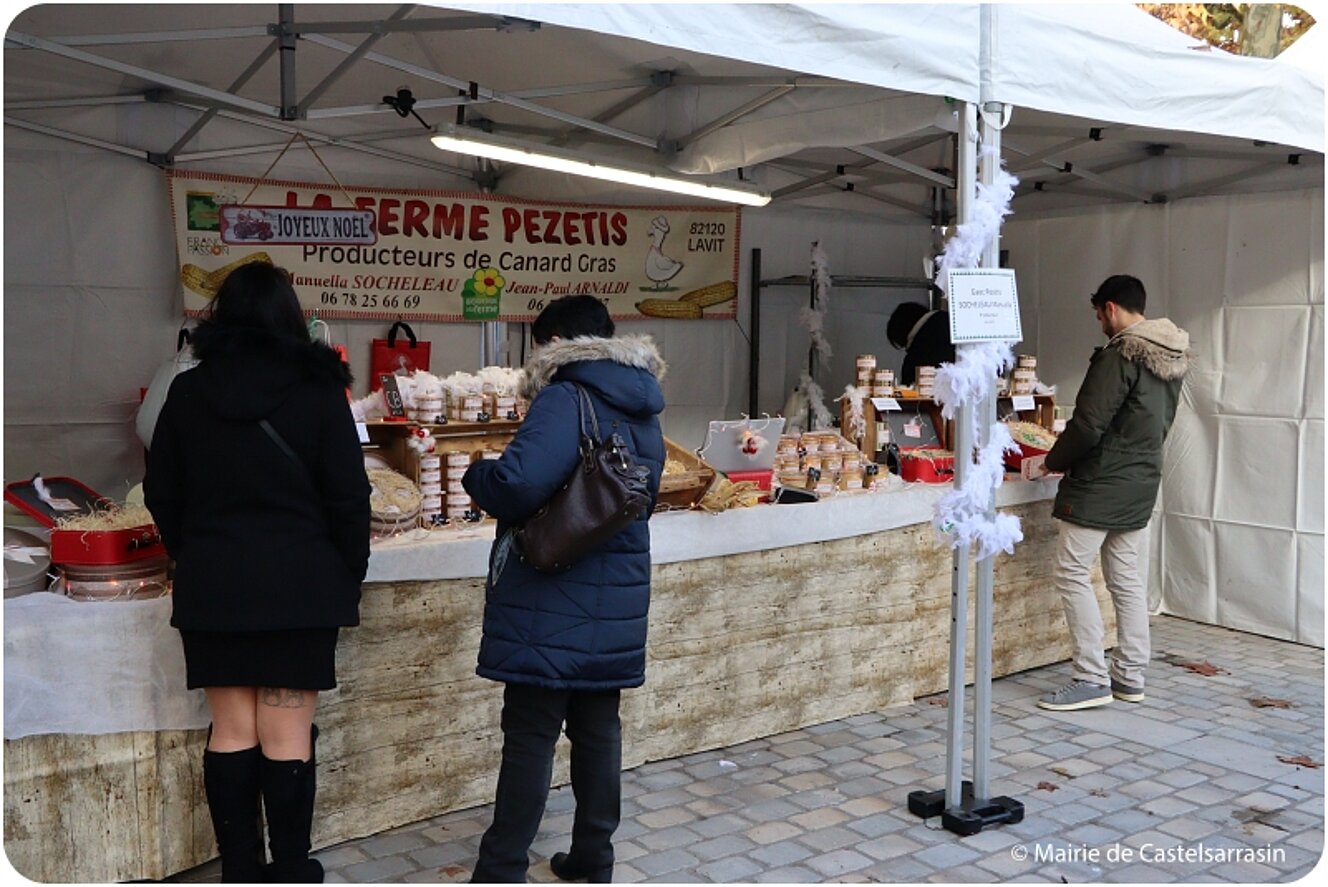 Marché de Noël à Castelsarrasin