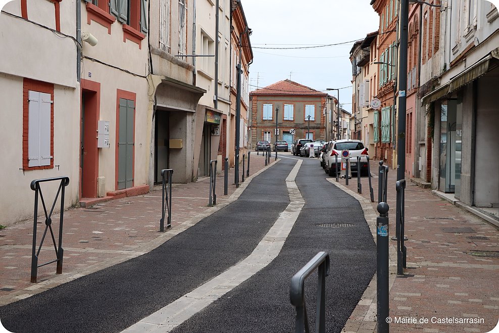 Phase 2 - Travaux rue de la révolution - © Mairie de Castelsarrasin 