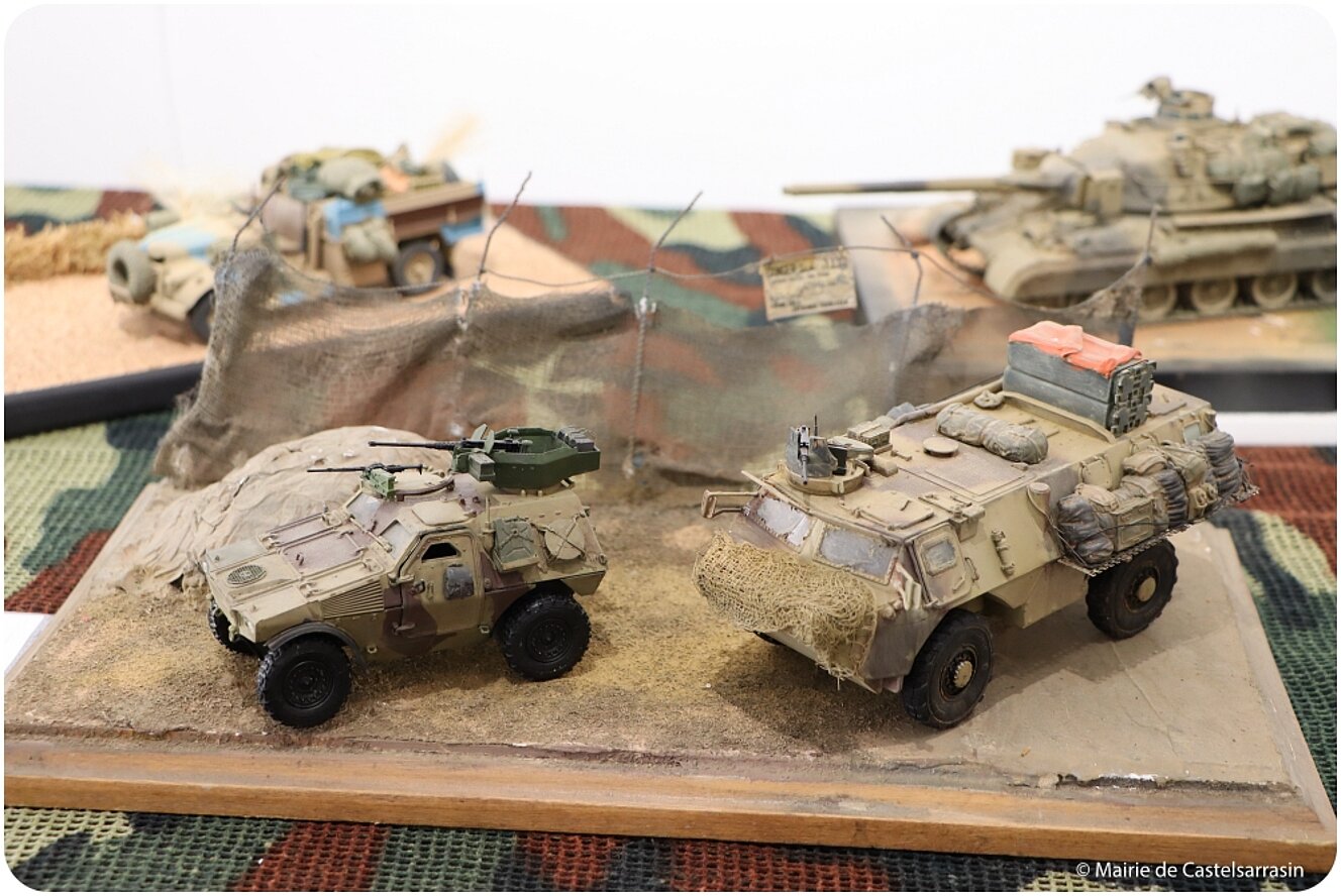 EXPOSITION "Maquettes de véhicules militaires" Avec le maquettiste Thierry DUVAL - Du 3 au 30 mai 2023