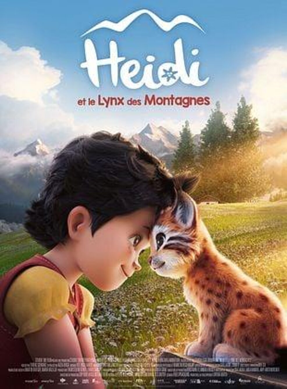 HEIDI et le Lynx des Montagnes (affiche du film)