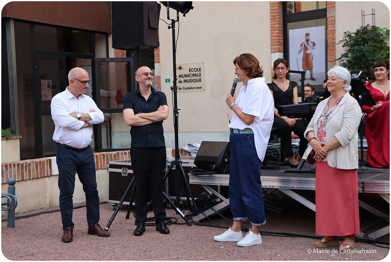 Concert Ecole municipale de musique et Exposition photos de Florence AT • Au square Jean-Pierre Berrié, samedi 20 septembre 2025