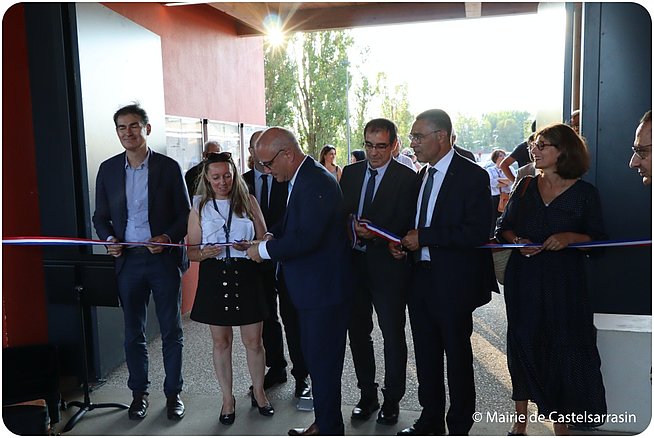 Inauguration des écoles "Simone Veil" et "Eugène Redon"