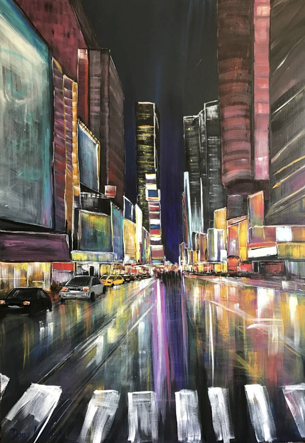 Tableau de l'artiste peintre Dany Lachaud