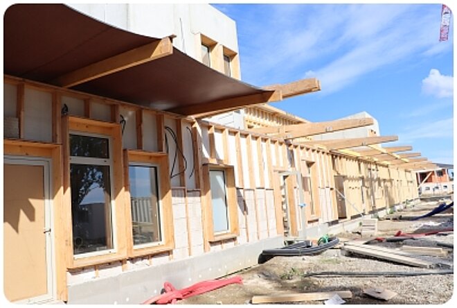 Tuyauterie et canalisation au niveau du batiment principal