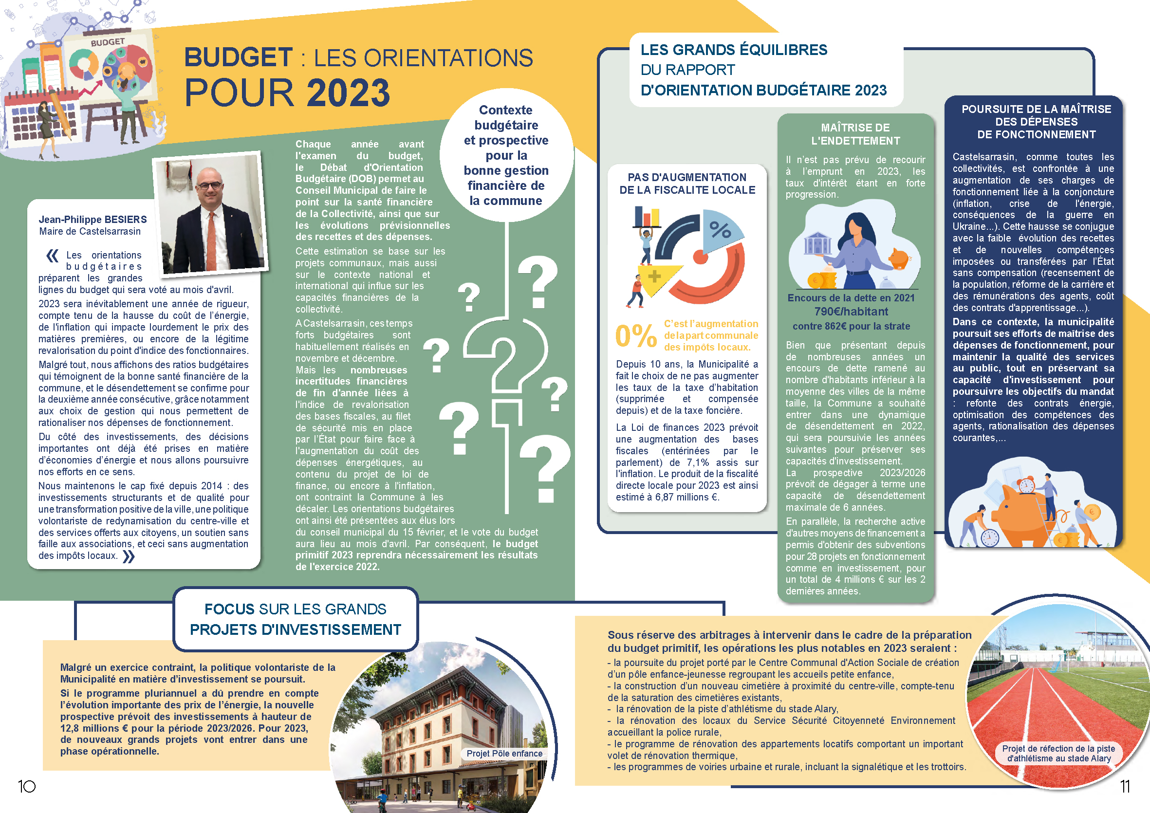 Préseantation du DOB 2023