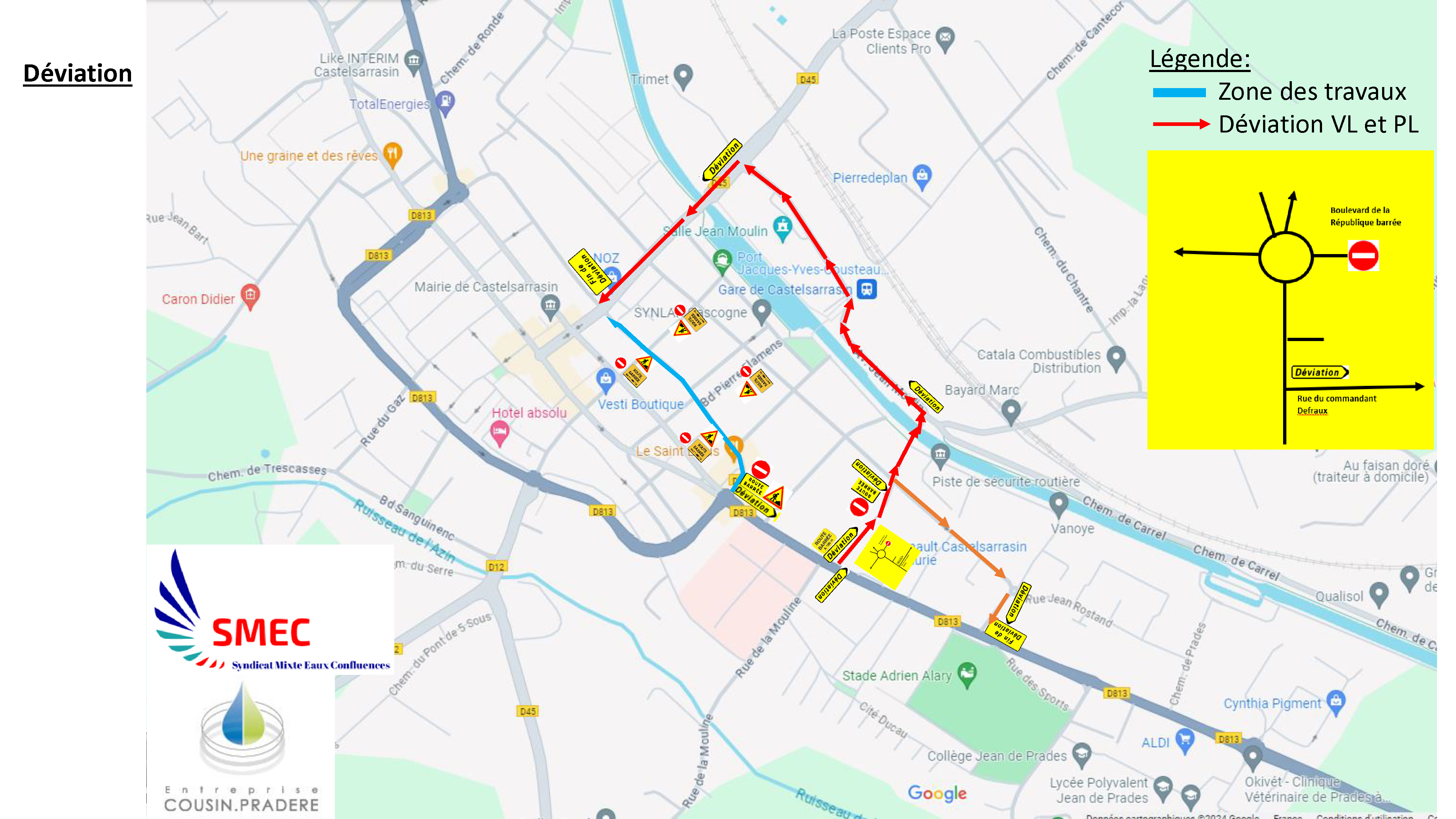 Plan de deviation
